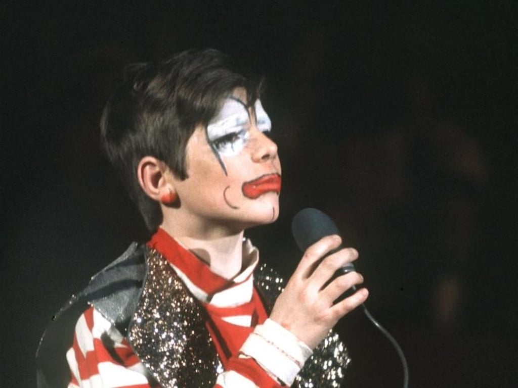 Der niederländische Schlagersänger und Kinderstar Heintje 1968 im Zirkus Krone. Foto: UPI