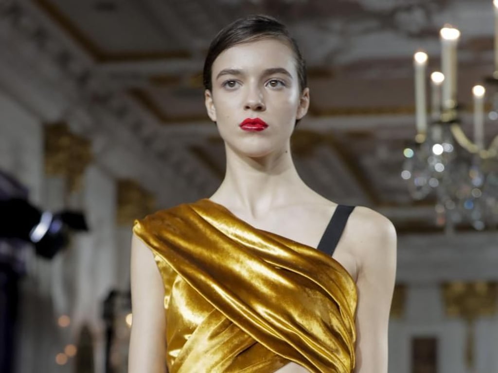 Alles glänzt bei Jason Wu. Foto: Julie Jacobson