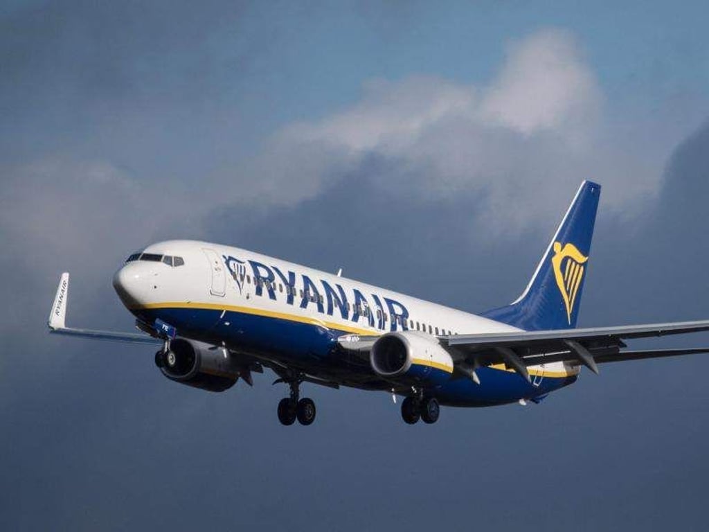 Die Fluggesellschaft Ryanair streicht in den kommenden Wochen eine Vielzahl an Flügen. Betroffenen Kunden steht eine Entschädigung zu. Foto: Boris Roessler/dpa