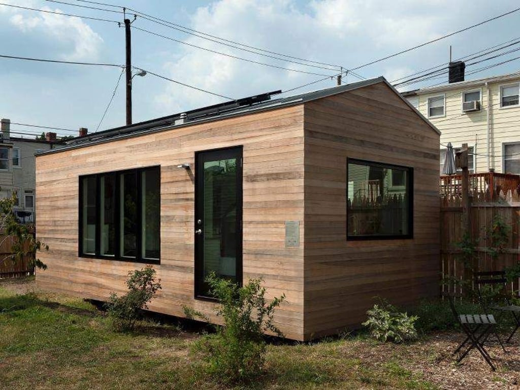 Wohnen im Kleinformat: «Tiny House». Foto: Paul Burke