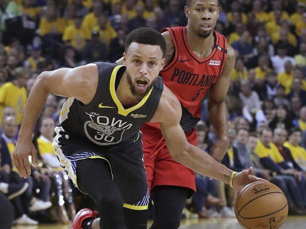 Superstar Stephen Curry erzielte 37 Punkte für die Golden State Warriors. Foto: Jeff Chiu/AP