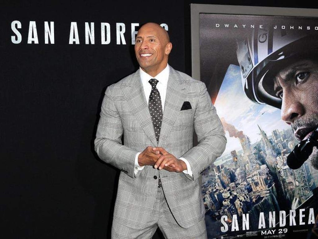 Dwayne «The Rock» Johnson ist ein stolzer Papa. Foto: Nina Prommer