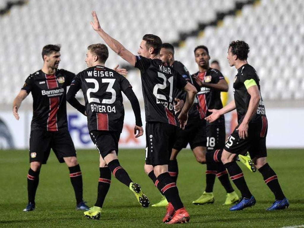 Bayer Leverkusen zeigte auf Zypern eine ganz starke Leistung. Foto: Angelos Tzortzinis