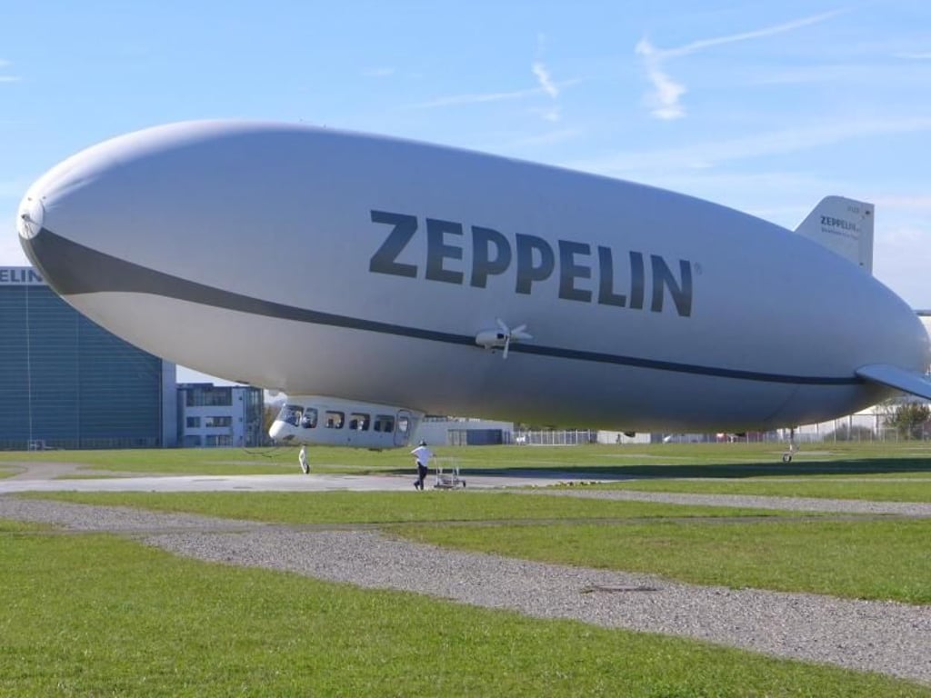 Mit Helium statt Wasserstoff fliegt das Luftschiff Neuer Technologie (NT). Foto: Deutsche Zeppelin-Reederei GmbH