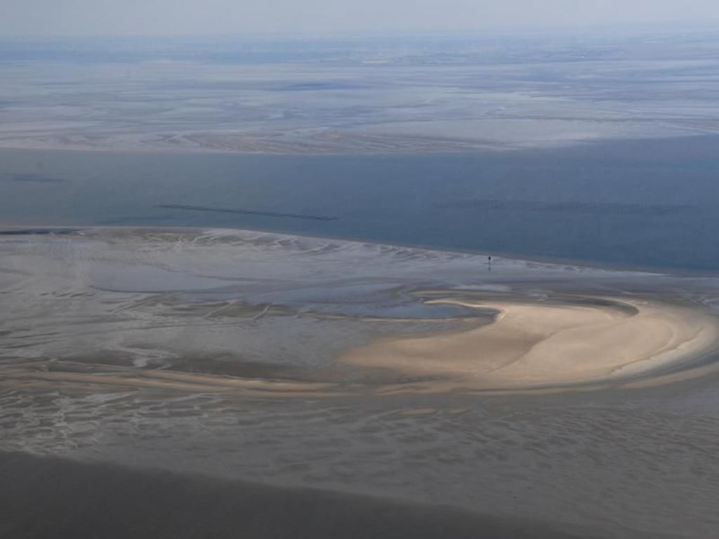 Blick auf das Wattenmeer in der Nordsee vor Büsum. Foto: Carsten Rehder