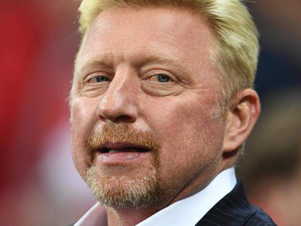Boris Becker bedankt sich für aufmunternde Worte. Foto: Andreas Gebert
