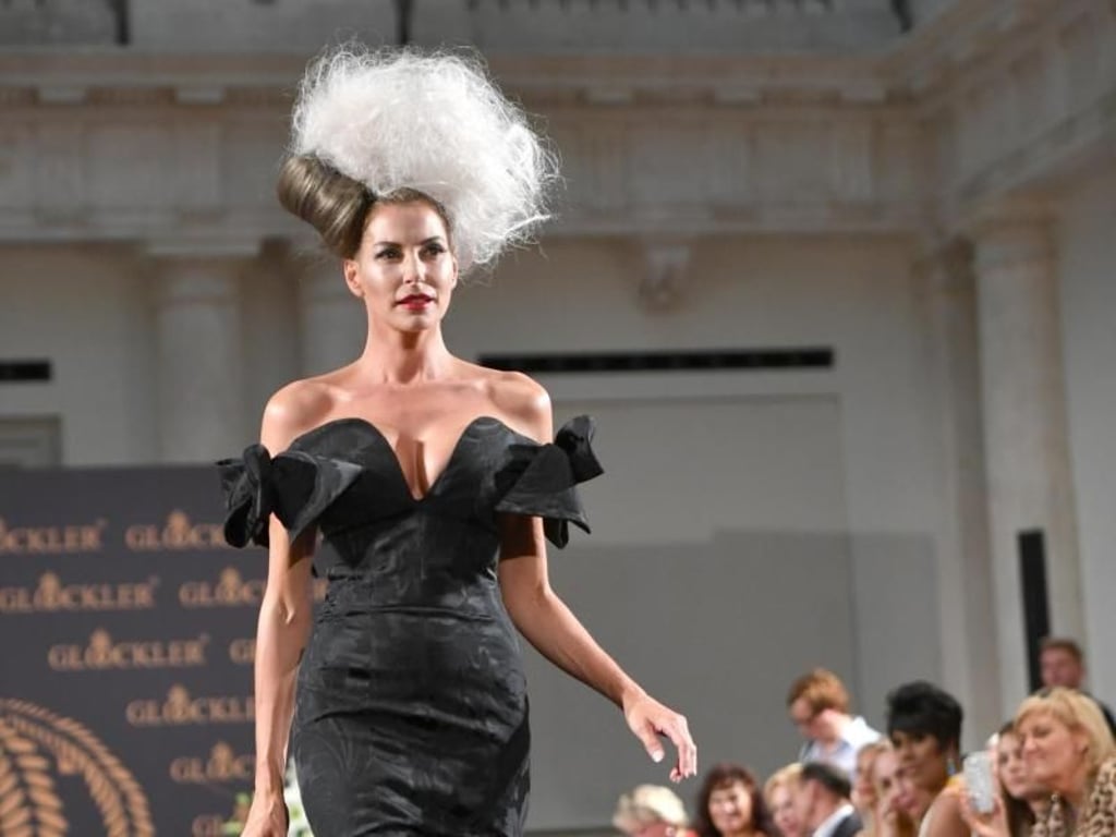 Anfang der 90er Jahre begann die Model-Karriere von Giulia Siegel. Foto: Jens Kalaene