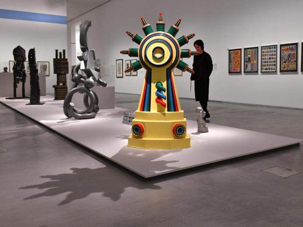 Seine Materialien fand Eduardo Paolozzi unter andrem auf dem Schrottplatz. Foto: Paul Zinken