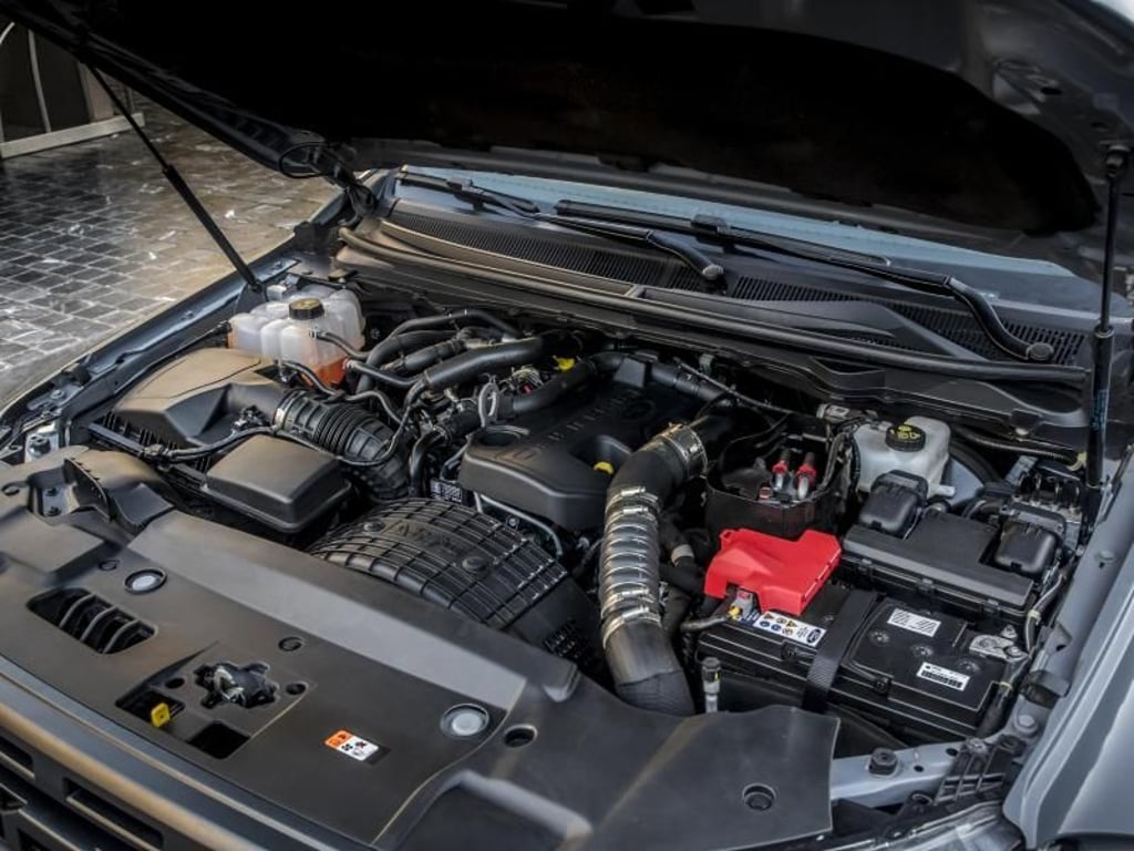 Der Vierzylinder-Diesel kommt auf dem Prüfstand auf 8,9 Liter und einen CO2-Ausstoß von 233 g/km. Foto: Ford