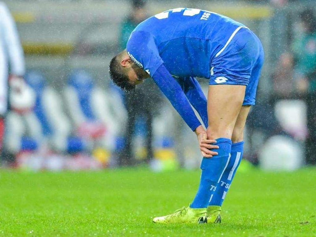 Vincenzo Grifo konnte mit Hoffenheim erneut nicht gewinnen. Foto: Uwe Anspach