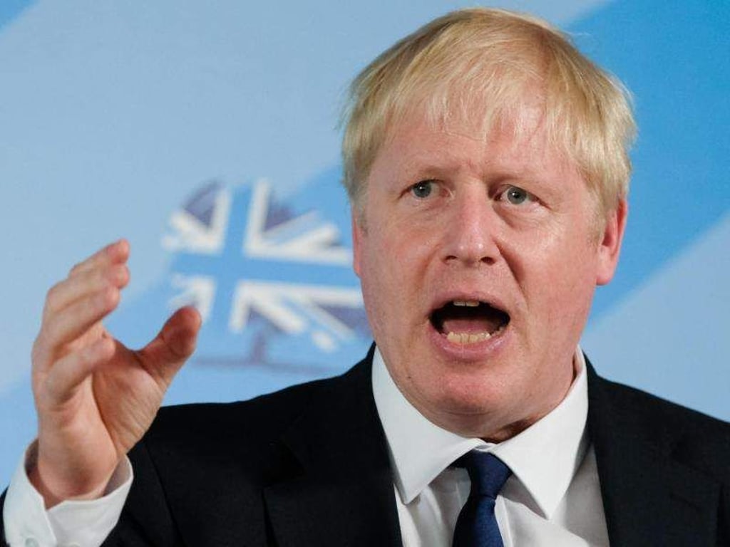 Boris Johnson, ehemaliger Außenminister von Großbritannien. Foto: Ian Forsyth/PA Wire