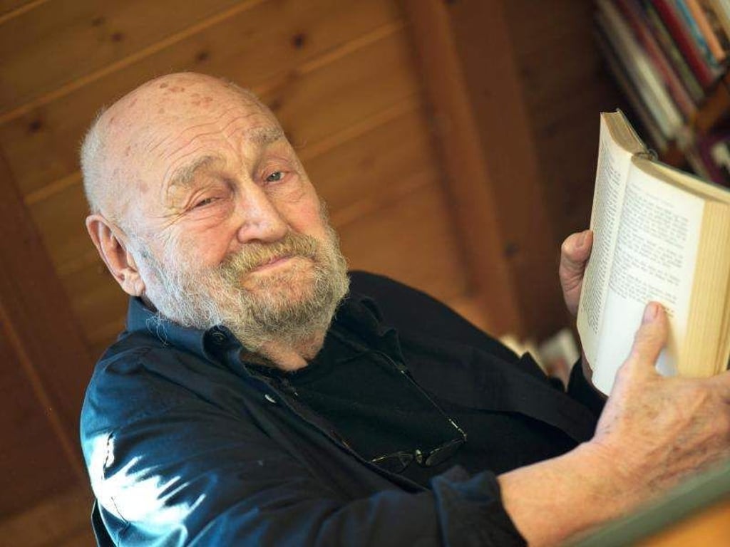 Der deutscher Schauspieler, Rolf Hoppe. Foto: Arno Burgi/Archiv