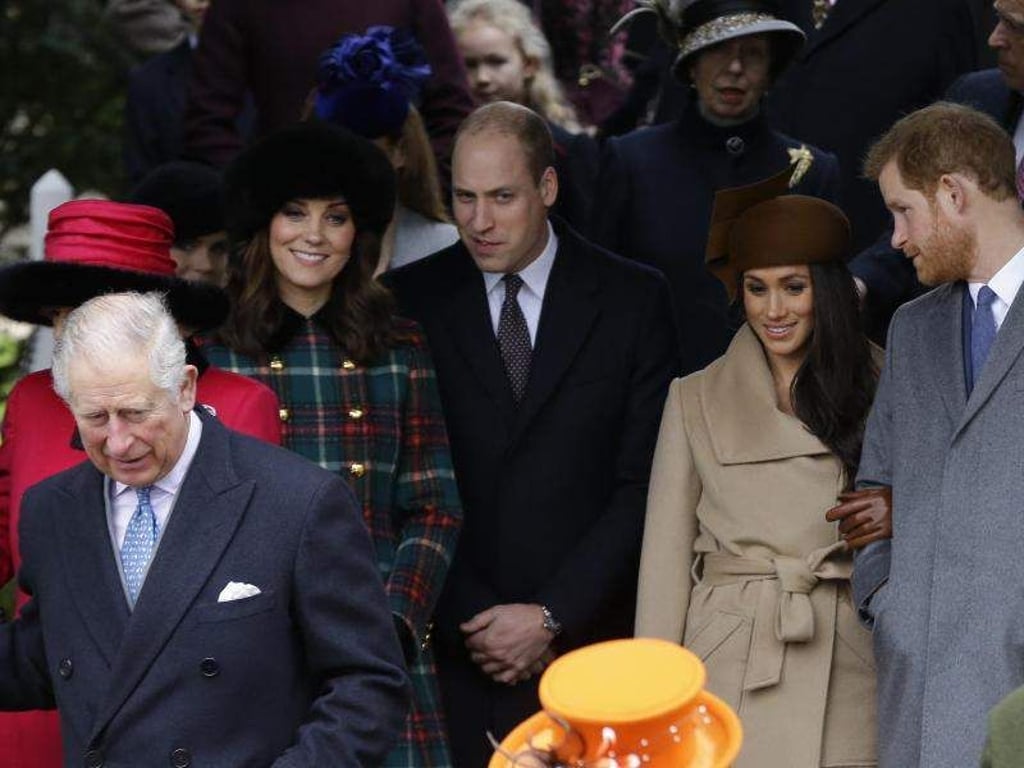 Prinz Charles springt für Meghans Vater ein. Foto: Alastair Grant/AP