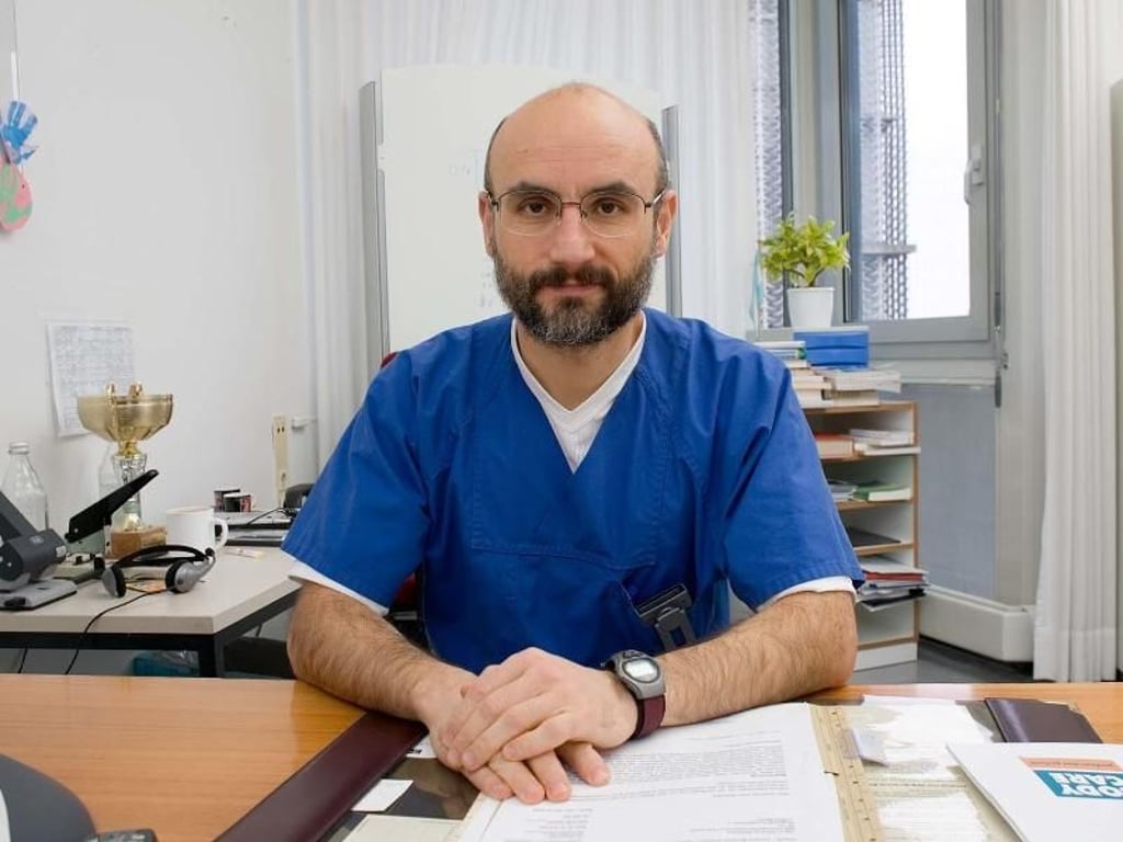 Fernando Dimeo arbeitet als Sportmediziner beim Sport-Gesundheitspark Berlin. Foto: Fernando Dimeo