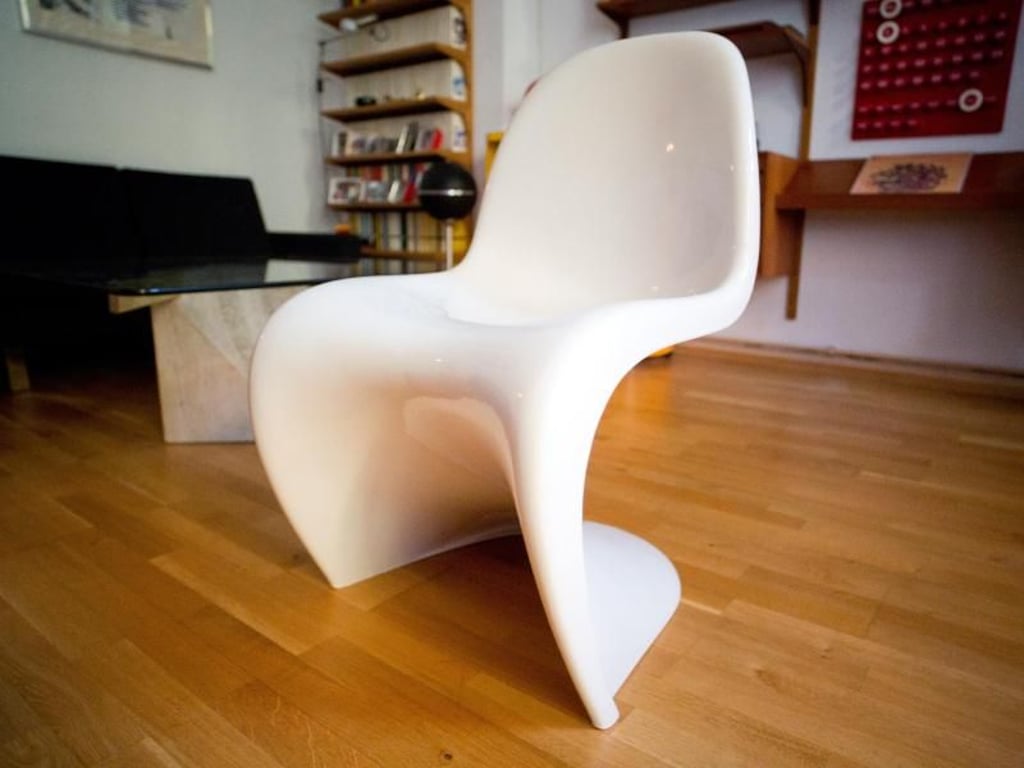 Der legendäre Panton Chair. Foto: Daniel Naupold