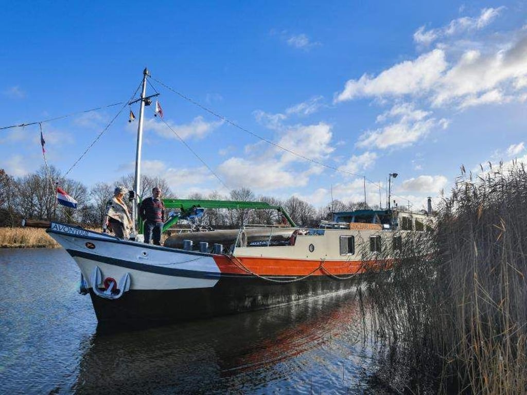 Marietta und Paul Kamstra genießen die Ruhe. Foto: Patrick Pleul