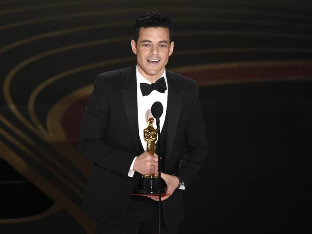 Erste Nominierung, erster Oscar: Rami Malek (Bester Hauptdarsteller) hat als Freddie Mercury gewonnen. Foto: Chris Pizzello/Invision/AP