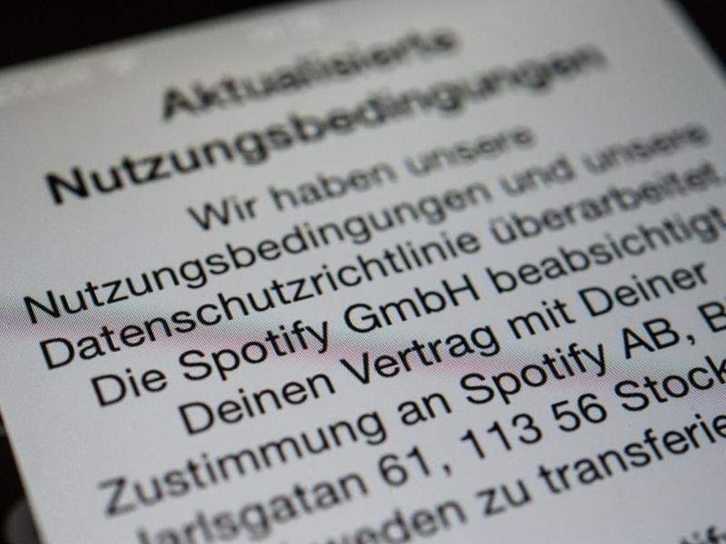 Nutzer von Spotify müssen aktuell neuen Nutzungs- und Datenschutzbestimmungen zustimmen - oder dem Dienst den Rücken kehren. Foto: Andrea Warnecke