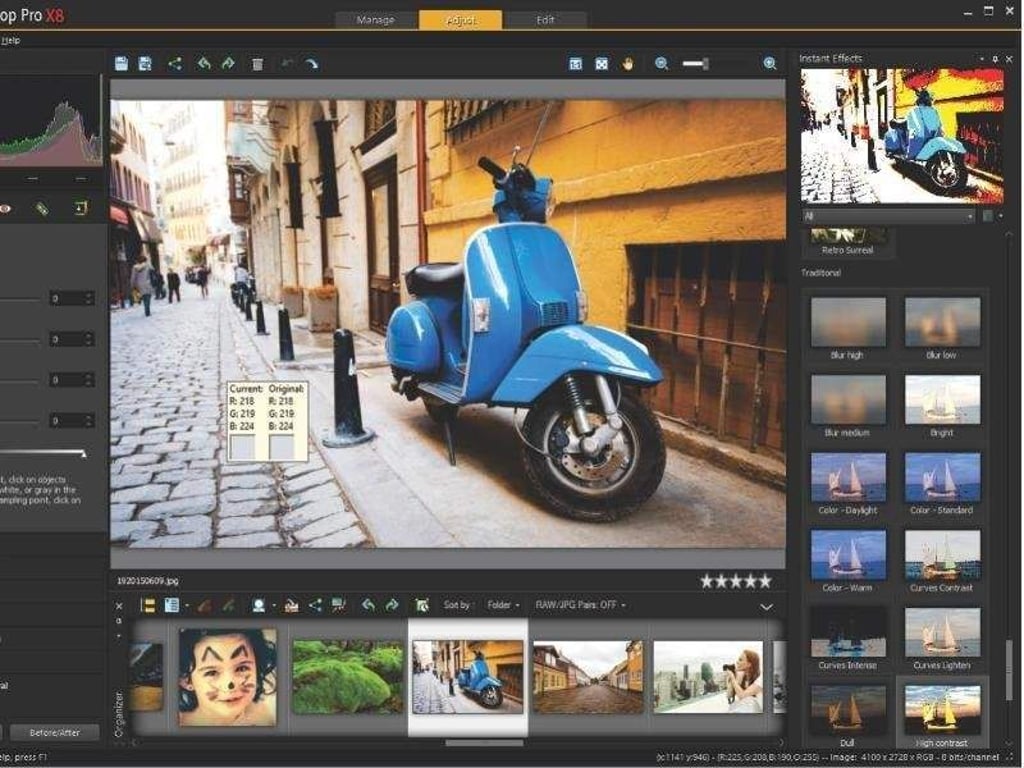 Paintshop Pro geht in die nächste Runde. Die achte Version hat verschiedene Assistenten und verbesserte Werkzeuge zu bieten. Foto: Corel/Jussi Arovaara