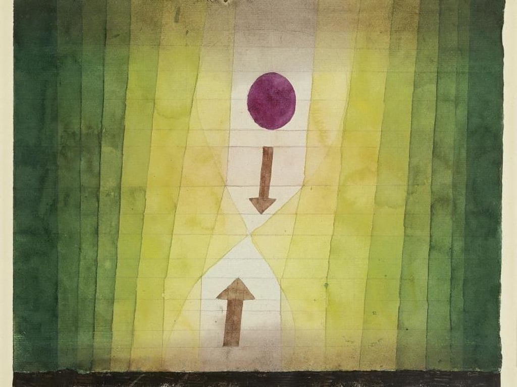 Paul Klee, Vor dem Blitz, 1923. Foto: Peter Schibli/Fondation Beyeler, Riehen/Basel, Sammlung Beyeler