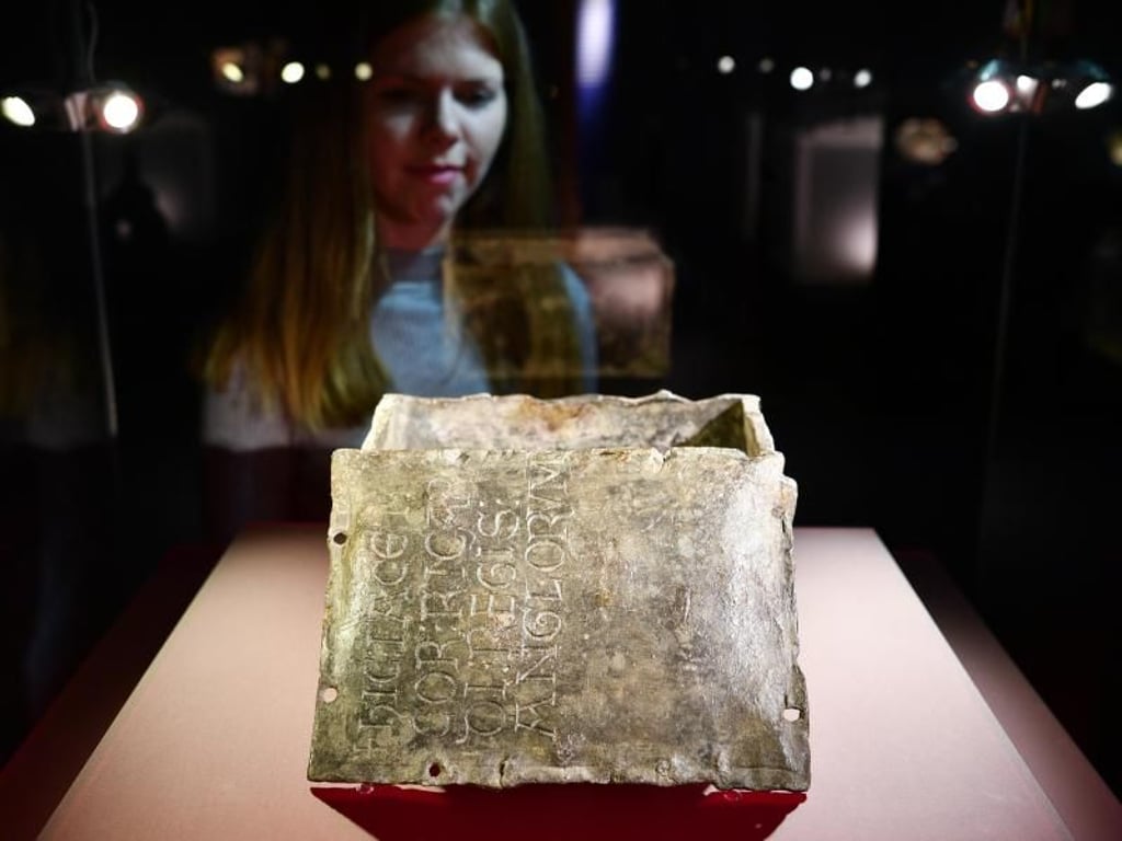 Das Bleikästchen für das Herz von Richard I. Löwenherz aus dem Jahr 1199. Foto: Uwe Asnpach
