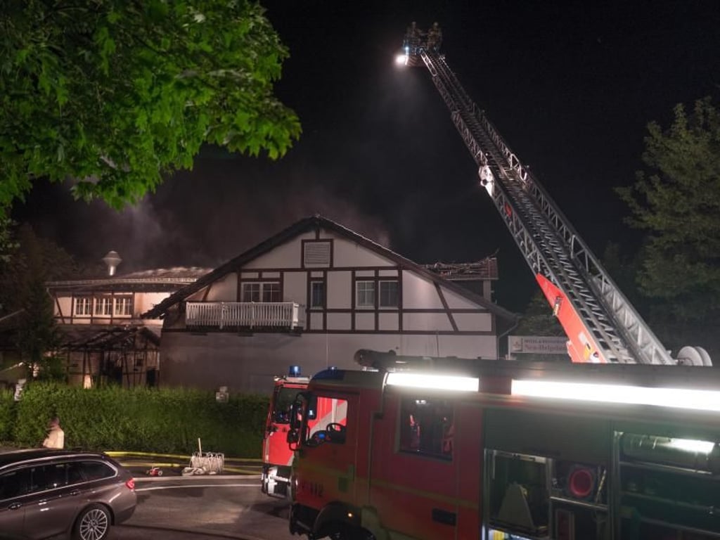 Bei dem Feuer wurde niemand verletzt. Foto: Jörg Carstensen