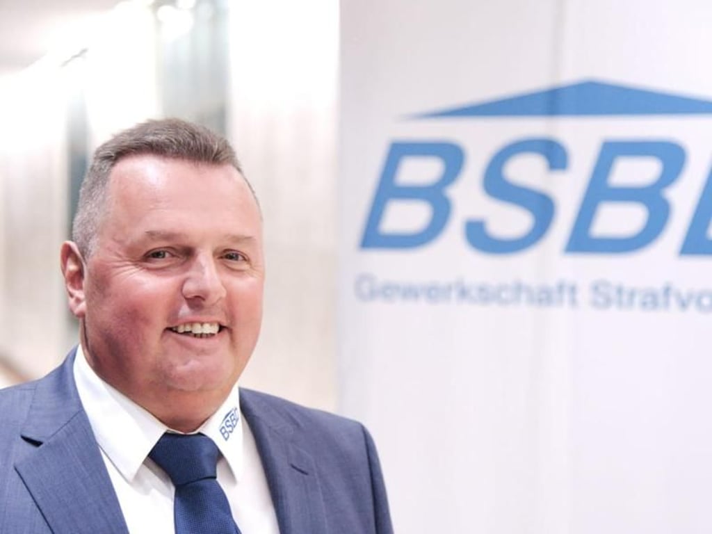 René Müller ist Vorsitzender beim Bund der Strafvollzugsbediensteten. Foto: BSBD