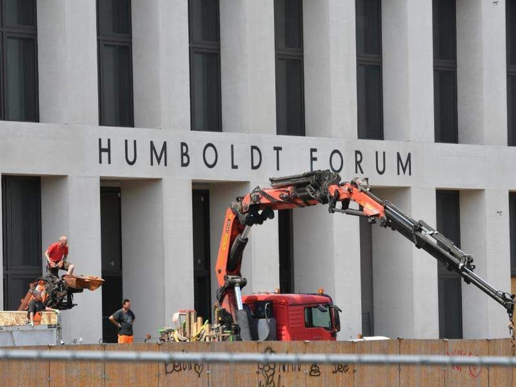 Das Humboldt Forum wächst und gedeiht. Foto: Paul Zinken