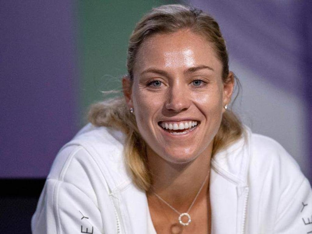 Entspannt in Sachen Trainersuche: Angelique Kerber. Foto: Ben Solomon/Pool AELTC/AP