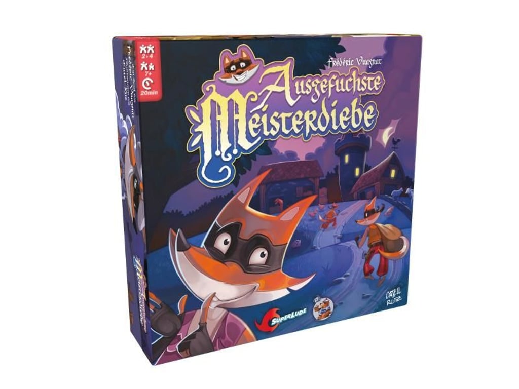 Das Tastspiel «Ausgefuchste Meisterdiebe» kostet knapp 25 Euro, Kinder ab etwa sieben Jahren können mitspielen. Foto: www.heidelbaer.de