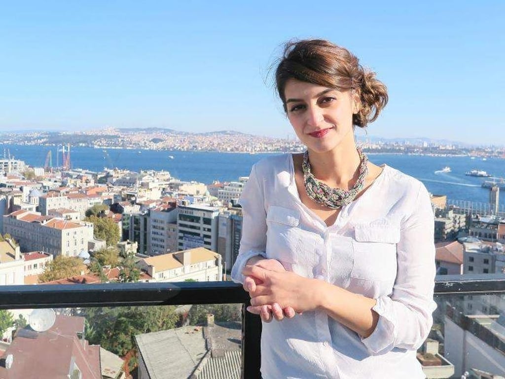 Die türkische Künstlerin Aylin Yavuz in Istanbul. Foto: Linda Say