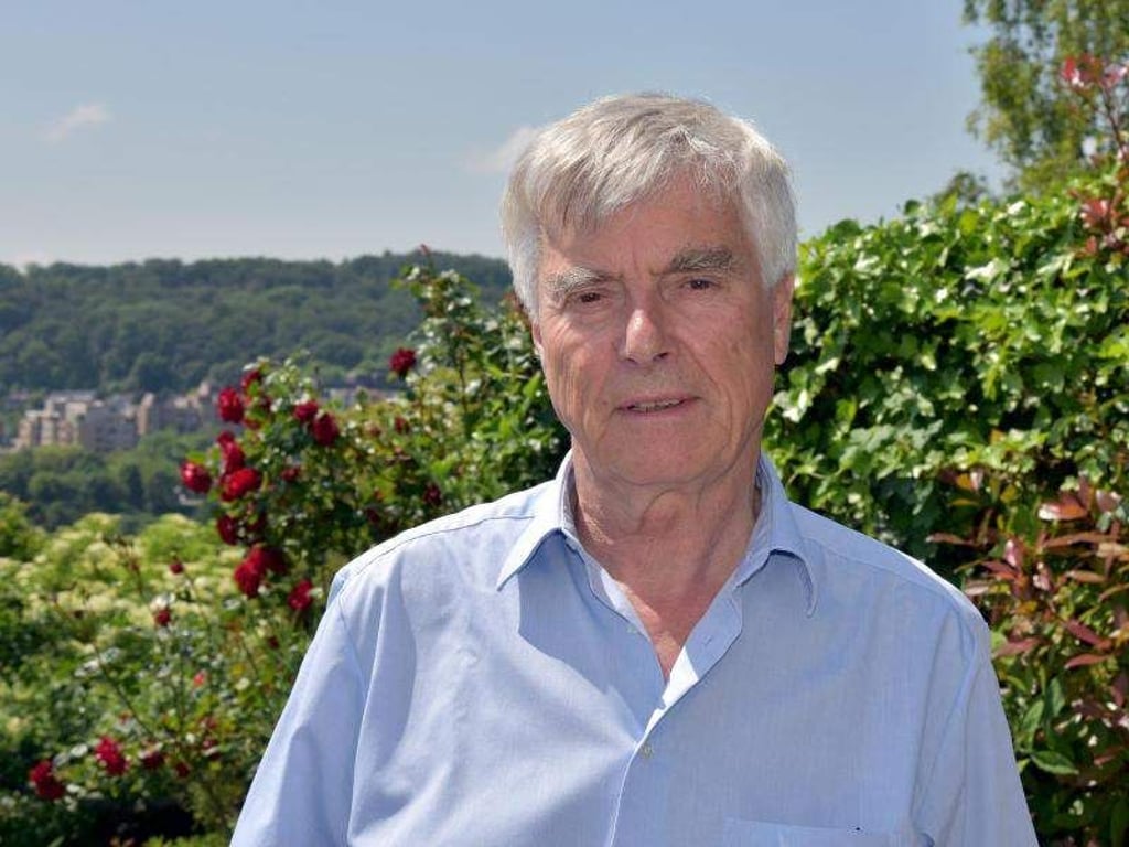 Der Raumfahrtexperte Ulf Merbold an seinem Wohnort in Stuttgart. Foto: Ulf Mauder
