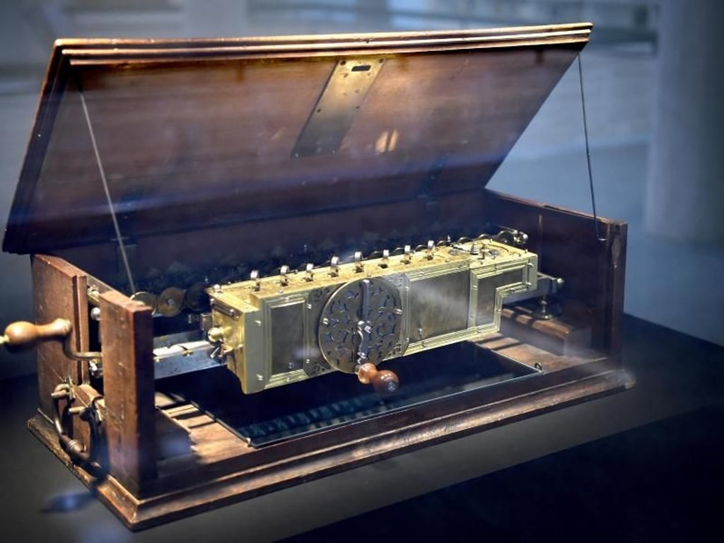 Die Leibniz-Rechenmaschine. Foto: Holger Hollemann