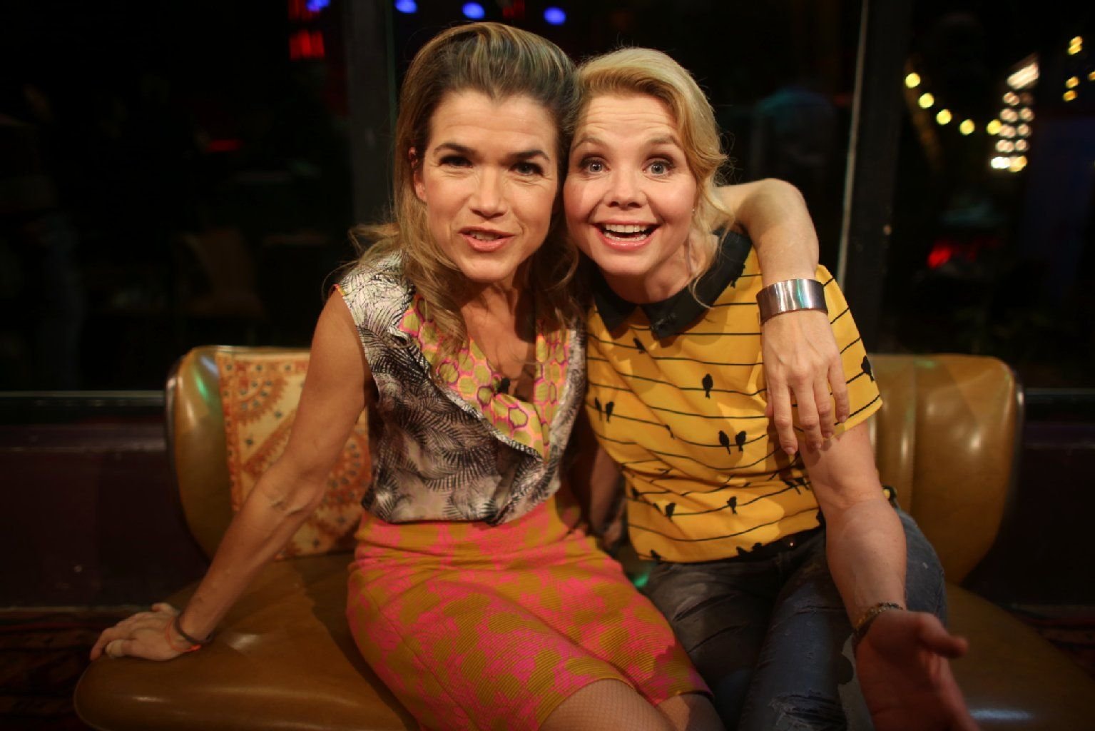 Anke Engelke (l.) und Annette Frier