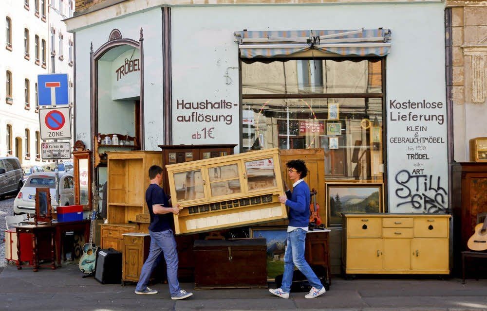 Was anderswo als alt gilt, ist in der Burgstraße gefragtes Inventar.