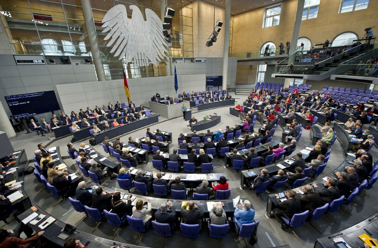 Ein Schüler aus Hettstedt entdeckte den Bundestag.