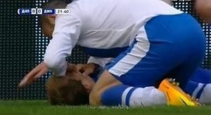 Jaba Kankawa griff beherzt in den Schlund von Oleg Gusew und rettet ihm wohlmöglich das Leben.