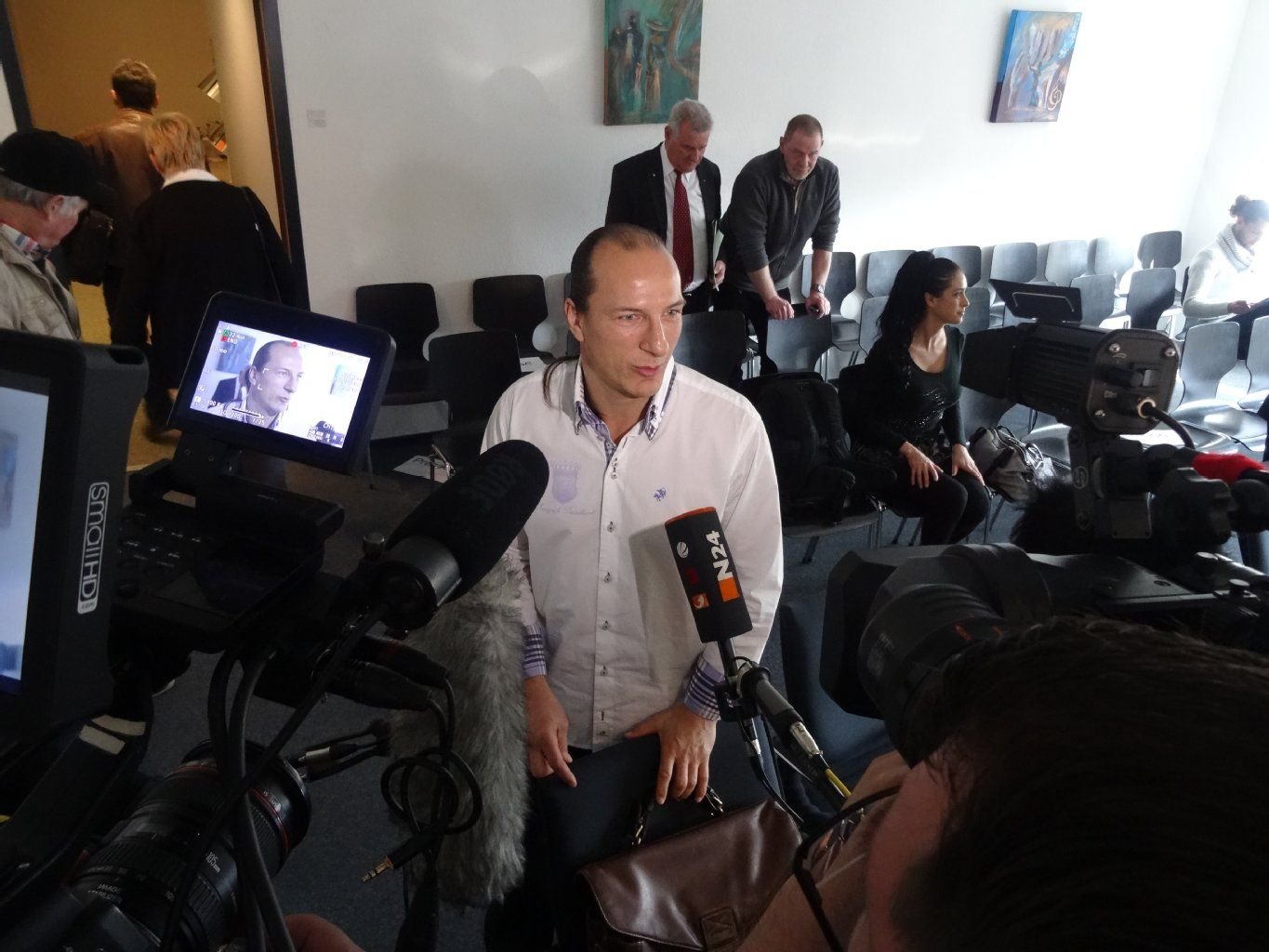 Peter Fitzek musste sich am Donnerstag vor dem Verwaltungsgericht Halle verantworten.