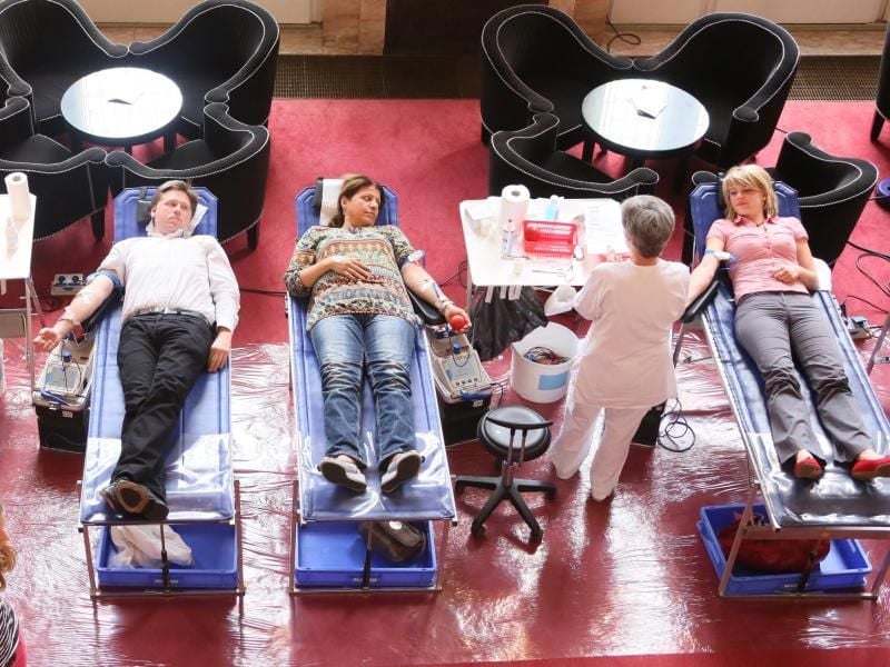 Blutspenden sind wichtig. Auch Kliniken wissen um die Bedeutung der Konserven.