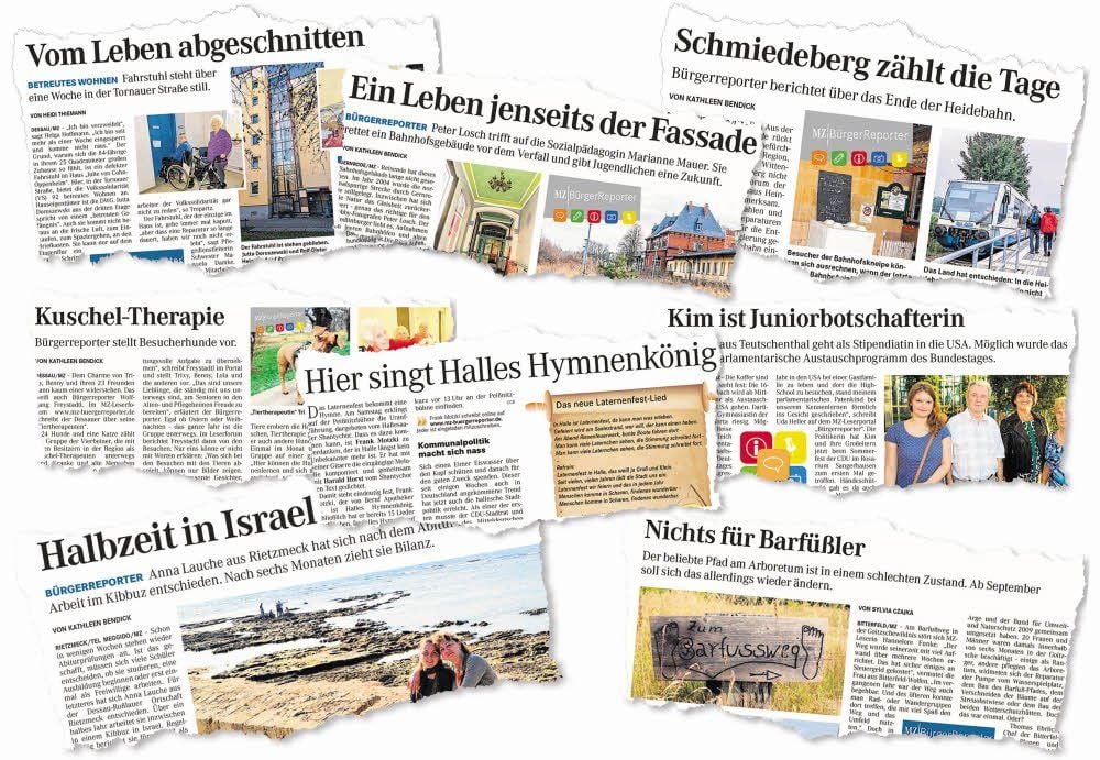 Ab und an greifen MZ-Redakteure die Berichte auf und ergänzen Sie durch eigene Recherche wie bei diesen Beispielen.