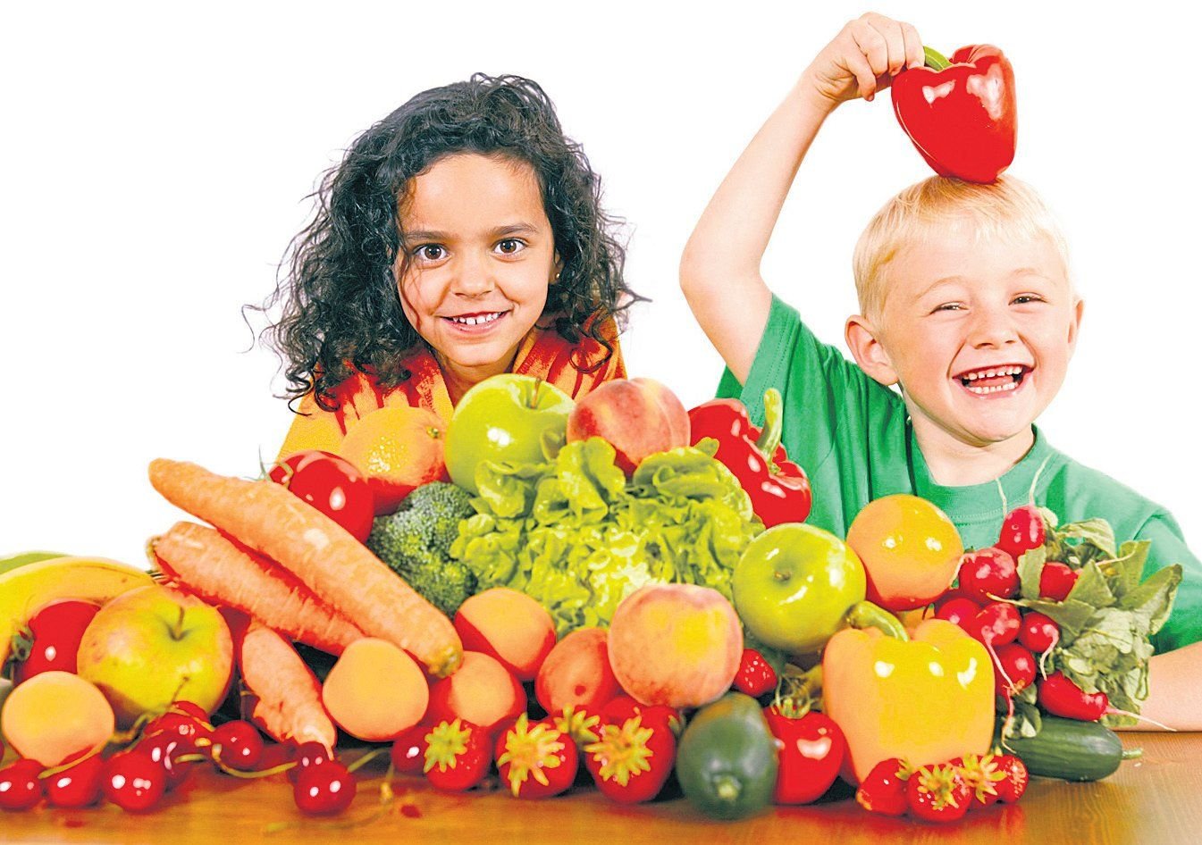 Für Kinder ist eine ausgewogene Ernährung besonders wichtig.
