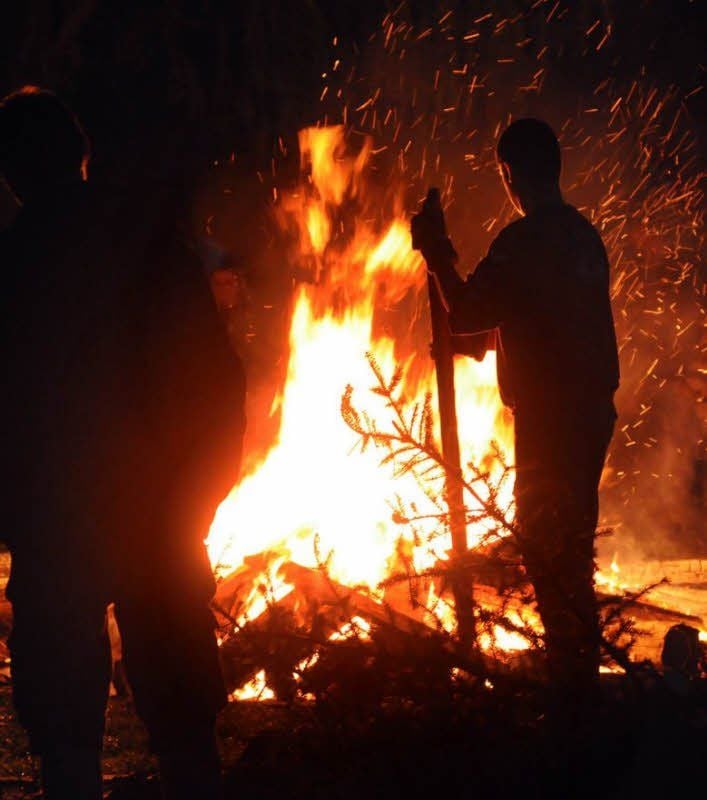 Das Osterfeuer in Könnern wurde abgesagt.