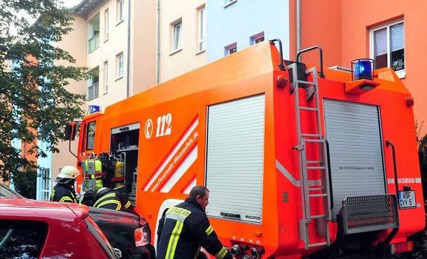 Feuerwehreinsatz am Montagnachmittag am Weißenfelser Klemmberg.