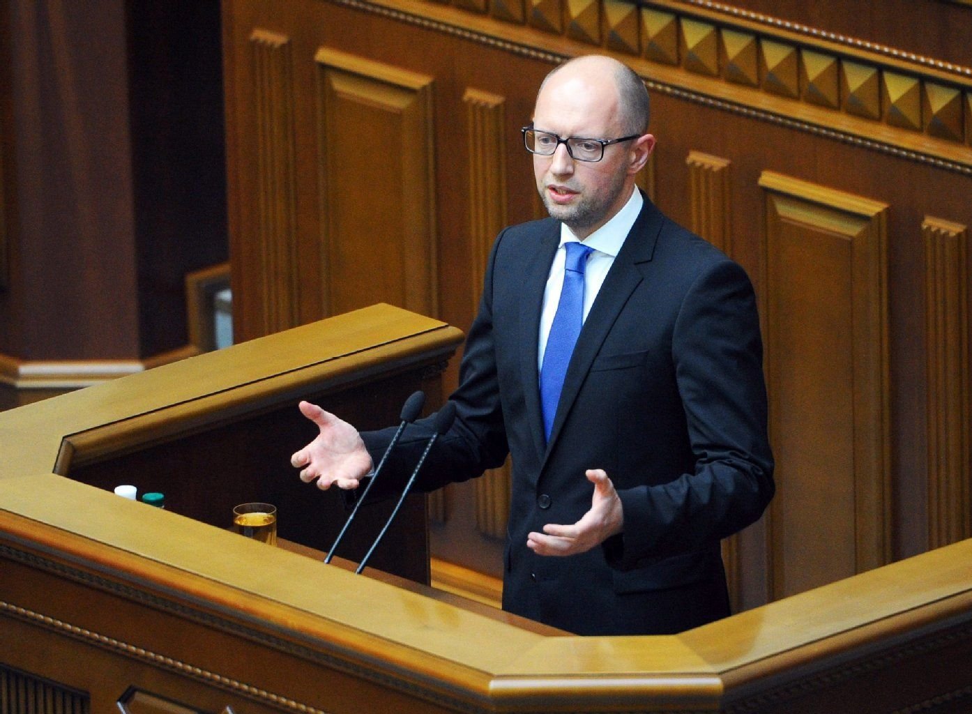 Regierungschefs Arseni Jazenjuk