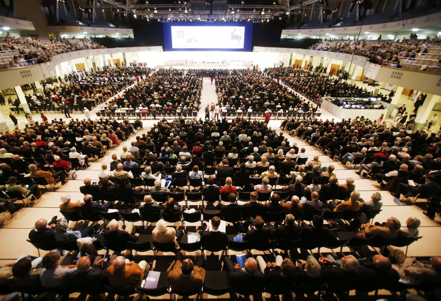 Aktionäre der Deutschen Bank treffen sich am Donnerstag zur Hauptversammlung in Frankfurt.