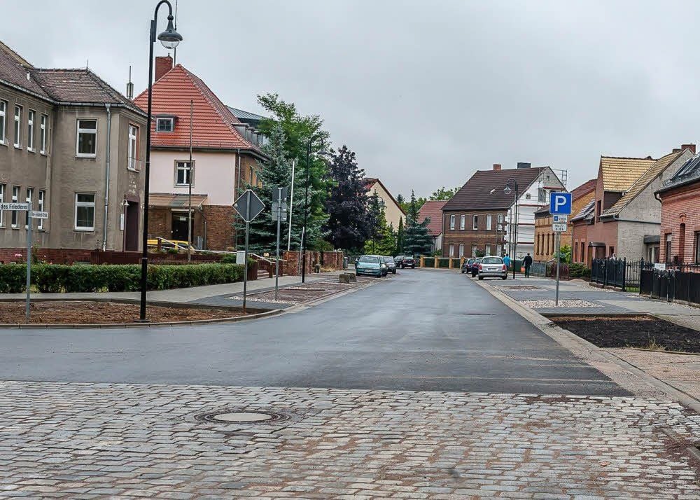 Die Karl-Liebknecht-Straße wurde 2014 saniert - begleitet von heftigen Protesten der Beitragszahler.
