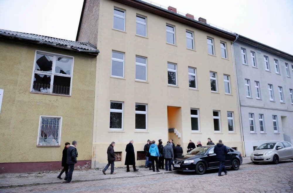Die sanierte Obdachlosenunterkunft in der Köthener Augustenstraße