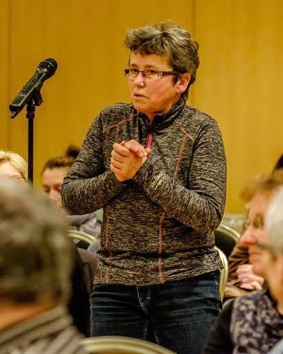 Petra Steinberg aus Gräfenhainichen ist bereits zum zweiten Mal dabei.