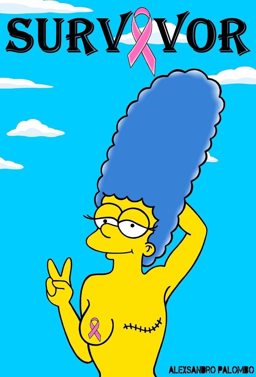 Es muss nicht immer Disney sein: Auch Marge Simpson und Louise von Family Guy hat Palombo in seiner Reihe verewigt.