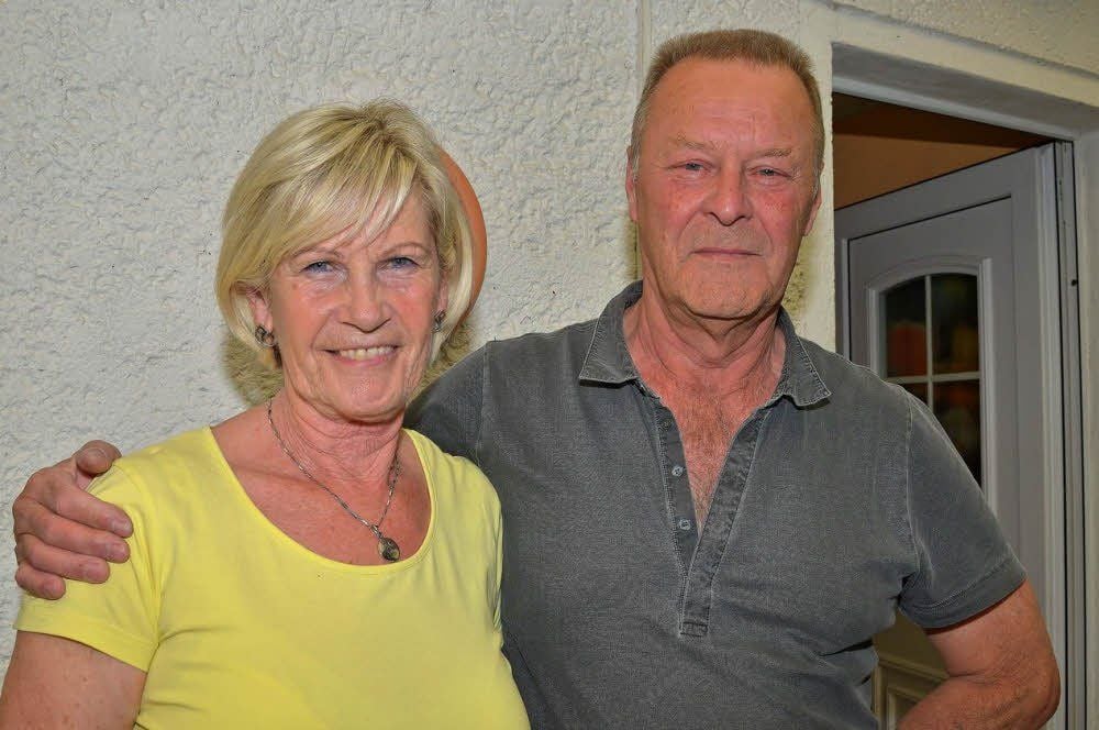 Erleichtert: Johanna und Hans Peter Gradel.